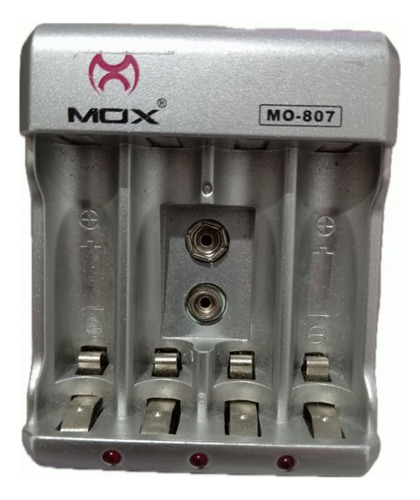 Carregador De Pilhas Mox M0-807 Bivolt 