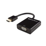 Adaptador De Hdmi A Vga, Negro