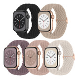 Bandas Trenzadas Solo Loop Compatibles Con Apple Watch Band