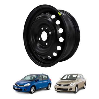 Rin Acero Original Nissan Tiida 15pulgadas 4 En 114.3 07-18 | Meses sin interés