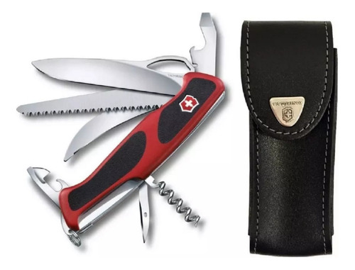 Cortaplumas Victorinox Rangergrip 57 Roj 12 Usos + Funda