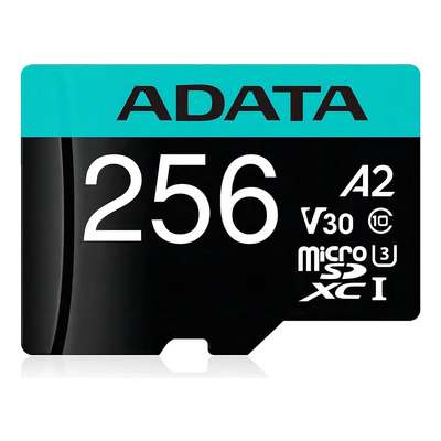 Micro Sd Premiere Pro 256gb Adata Ausdx256gui3v30sa2-ra1 \u002Fvc | Envío gratis