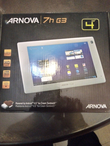 Tablet Alemana 4gb Arnova 7h G3 Cómo Nueva 