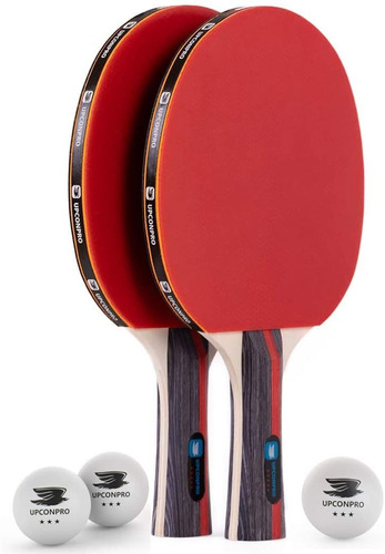 Juego De Paletas De Ping Pong Profesional Upconpro - Paquete