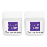 Kit Tinta Liquida Facial Colormake 15ml C/ 2 (branco)