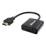 Weduda - Adaptador Hdmi A Vga (macho A Hembra) Con Puerto