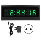 Reloj De Pared Moderno Led Digital Con Calendario Perpetuo P