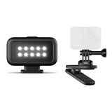 Gopro Light Mod Y Kit De Clip Giratorio Para Hero 8 Black 