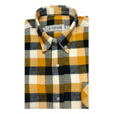 Camisa Leñadora Frizada Hombre De Abrigo Villela Pilu