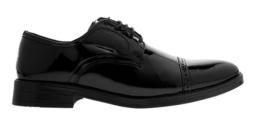 Zapato Choclo Charol Color Negro