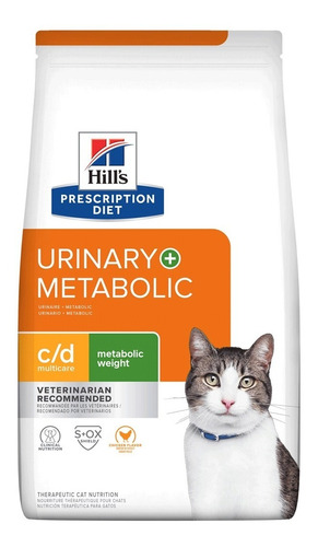 Hills Metabolic Y Urinary Feline 2.8kg - Nuevo Original Sellado