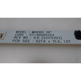 Regleta Conectora Leds Samsung Un58nu7103 Mu6100 58''