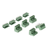 6 X 5x Pin Conector Terminales Ángulo 5.08mm 2edg 5.08 4p