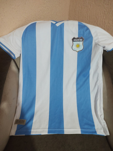 Camiseta Argentina Retro Promoção Maradona Messi Copa