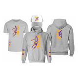 Kit Sudadera + Playera + Gorra Modelo Basket Kobe Bryant 24