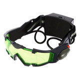 Lentes De Visión Nocturna Ajustable Lente Verde Motocicleta