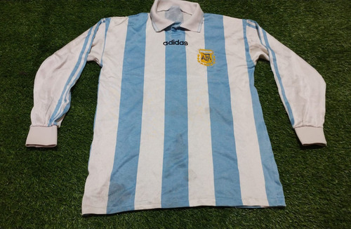 Camiseta Selección Argentina 1994 Niños Mangas Largas