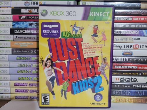 Jogo Para Kinect Just Dance Kids 2 Xbox 360 Original Mídia 