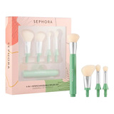 4-in-1 Interchangeable Brush Set - Sephora - 4 Brochas