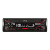 Auto Estéreo 1 Din Speed Sp-14ub Mp3 Sd Usb Bluetooth