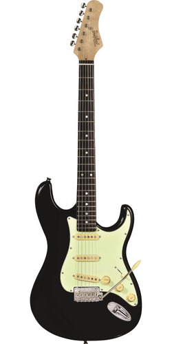 Guitarra Tagima T635 Classic Strato Preto Com Escala Escura