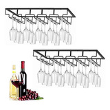 2pcs Porta Copas De Vino, 5 Ranuras Porta Copas De Vino