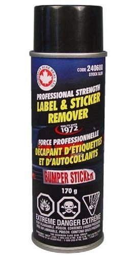 Removedor Profesional Adhesivo, Pegamento, Etiqueta Stickers