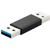 Conector Usb Macho A Macho 3.0 3.1 5/10 Gbps Ficha Azul