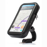 Suporte Porta Celular Gps Guidão Bike Moto 6.3 Polegadas