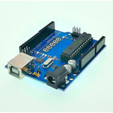 Arduino Uno R3 Atmega 328p 16u2 Y Sensor De Escudo Multifu