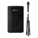 Parlante Steren 300w 15' Rms + Microfono Y Tripode