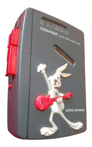 Antiguo Stereo Cassette Player Toshiba Md. Lt 310 Bug. 