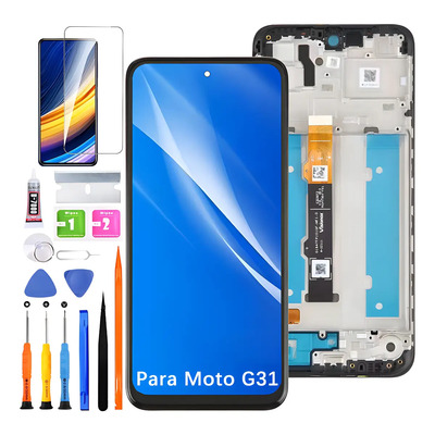 Pantalla Para Motorola G31 XT2173-1\u002F3 Moto MC3B6 Display Con Marco Incell | Envío gratis