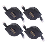 4x Cable De Red Gigabit 10/100 / 1000mbit / S