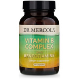 Dr. Mercola Vitamina B Complejo Con Benfotiamine 60 Cáp.