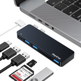 Adaptadores De Concentrador Usb C Para Macbook Pro De 14/16