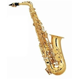 Lincoln Lcas-660 Deluxe Saxo Alto Mi B Dorado Con Estuche  