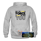 Poleron + Taza, Star Wars, May The Force Be With You, Serie, Xxxl / Kingstore10