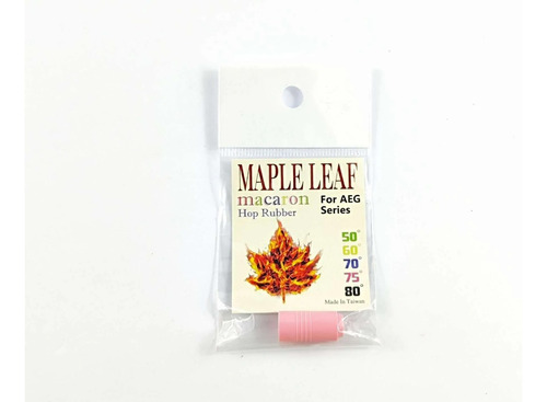 Goma Hop-up Para Réplicas De Airsoft  Maple Leaf Rosado 75