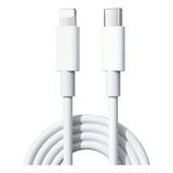 Cable Para iPhone Carga Rápida Tipo C A Lightning Pd 20w