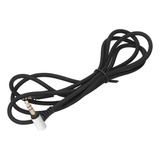 Cabo De Áudio Para Fones De Ouvido De 1,2 M Black Braid Wire