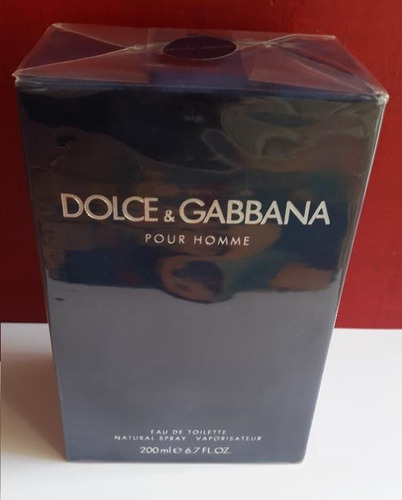 Dolce Gabbana Pour Homme 200ml Nuevo, Sellado, Original !!!!