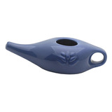 Limpiador De Nariz Neti Pot De Cerámica De 250 Ml, Azul