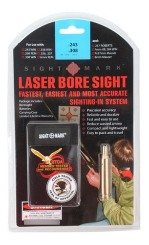 Colimador Laser Rojo .308 .243 7.62×54 Sightmark Xtec