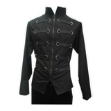 Eretica Ropa Dark-chamarra 5 Argollas-gotiico-rock-metal