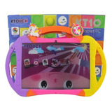 Tablet Infantil Atouch Wifi 64gb 10.1´´ 6gb Ram Cor Rosa-chiclete Kt10
