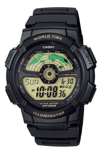 Reloj Casio Hombre Ae-1100w-1bv Deportivo 