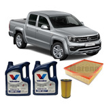 Kit 2 Filtros Volkswagen Amarok Y Valvoline 10w40 X8 