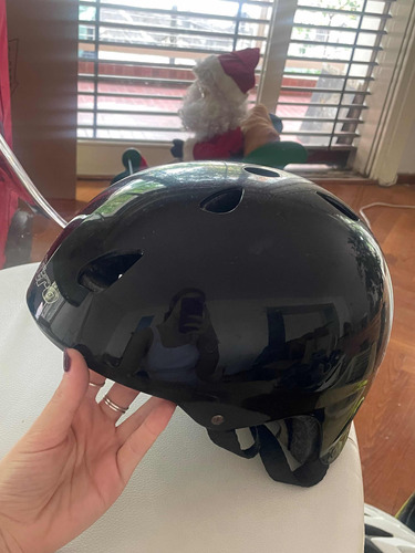 Casco Negro De Bici