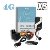 Kit 5 Pzs 4g Localizador Gps Tracker Tk403b Moto Auto Sirena